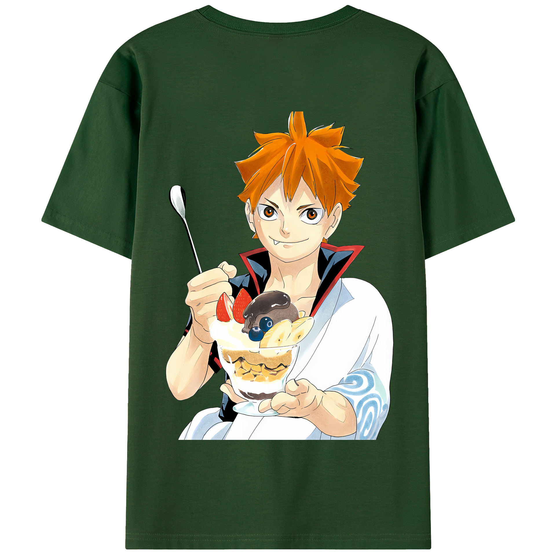 （画像用） ハイキュー!! Haikyu!! 綿100％半袖Tシャツ（背面プリント）